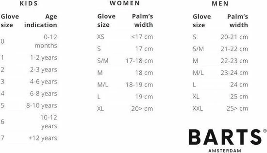 Barts Nylon Wanten - Handschoenen Kinderen - Maat 4-6 Jaar - Berry Stars 5 Barts Nylon Wanten - Handschoenen Kinderen - Maat 4-6 Jaar - Berry Stars - Afbeelding 3