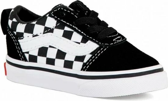 Vans TD Ward Slip-On Checkered Sneakers - Black/True White - Maat 26 31 Vans TD Ward Slip-On Checkered Sneakers - Black/True White - Maat 26 - Afbeelding 29