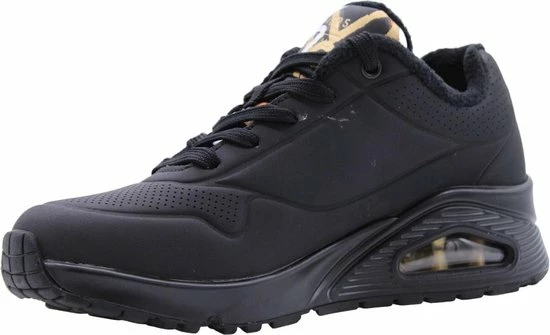 Skechers Uno-Metallic Love Dames Sneakers - Black/Gold - Maat 40 11 Skechers Uno-Metallic Love Dames Sneakers - Black/Gold - Maat 40 - Afbeelding 9