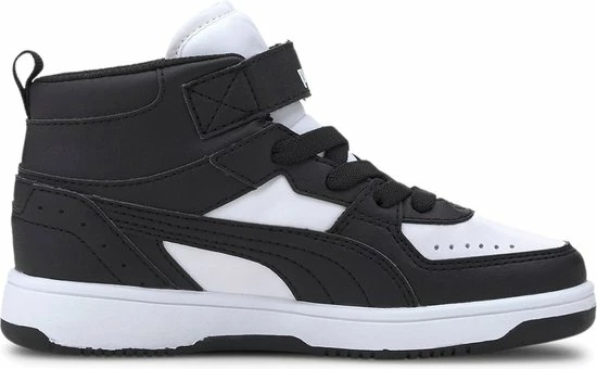 PUMA Rebound JOY AC PS Unisex Sneakers - Black/White - Maat 34 4 PUMA Rebound JOY AC PS Unisex Sneakers - Black/White - Maat 34 - Afbeelding 2