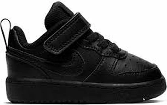 Nike Court Borough Low 2 Kids Sneakers - Black/Black-Black - Maat 22 4 Nike Court Borough Low 2 Kids Sneakers - Black/Black-Black - Maat 22 - Afbeelding 2