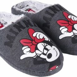 Disney Minnie Mouse Sloffen Instappers - Cute Red Bow