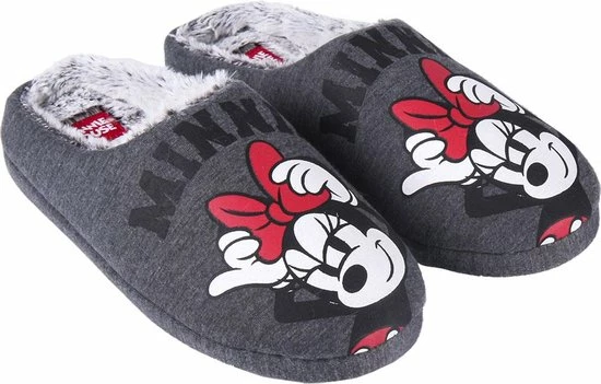 Disney Minnie Mouse Sloffen Instappers - Cute Red Bow 3 Disney Minnie Mouse Sloffen Instappers - Cute Red Bow