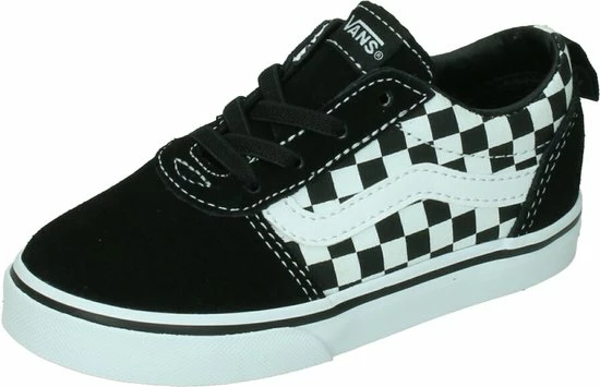 Vans TD Ward Slip-On Checkered Sneakers - Black/True White - Maat 26 41 Vans TD Ward Slip-On Checkered Sneakers - Black/True White - Maat 26 - Afbeelding 39