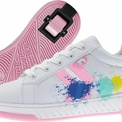 Breezy Rollers Kindersneakers Met Wieltjes - Wit Roze 9 Breezy Rollers Kindersneakers Met Wieltjes - Wit Roze -JACK & JONES JUNIOR winkel 550x356 1