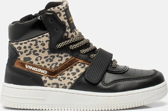 Vingino Senne Mid Sneakers Zwart - Maat 33 12 Vingino Senne Mid Sneakers Zwart - Maat 33 - Afbeelding 10