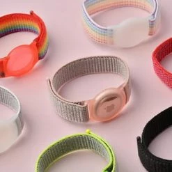 Alternative view of HPKits Airtag Polsband - Airtag Sleutelhanger - Airtag Polsband Voor Kinderen - Airtag Armband - Airtag Apple - Klittenband - Airtag Houder - Airtag Hoesje