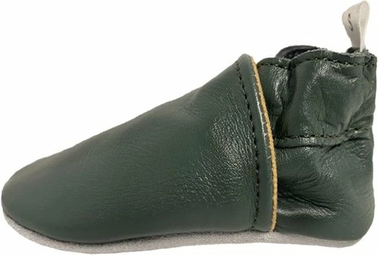 BabySteps Babyslofjes Plain Green Maat 20/21 6 BabySteps Babyslofjes Plain Green Maat 20/21 - Afbeelding 4