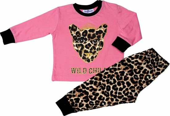 Fun2Wear - Pyjama Wild Child - Roze - Maat 86 - Meisjes 3 Fun2Wear - Pyjama Wild Child - Roze - Maat 86 - Meisjes