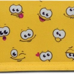 Bestway Portemonnee Smiley - 14 X 9 Cm - Geel