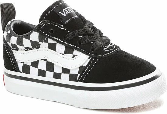 Vans TD Ward Slip-On Checkered Sneakers - Black/True White - Maat 26 17 Vans TD Ward Slip-On Checkered Sneakers - Black/True White - Maat 26 - Afbeelding 15
