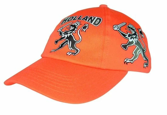 Burco Holland Luxe Kinder Sandwich Cap - 6 Panel Oranje Baseball Cap Met De Nederlandse Leeuw Erop Gedrukt. Baseballcap 6 Burco Holland Luxe Kinder Sandwich Cap - 6 Panel Oranje Baseball Cap Met De Nederlandse Leeuw Erop Gedrukt. Baseballcap - Afbeelding 4