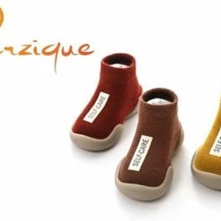 Alternative view of Merkloos Perzique Unisex Baby Schoen, Zachte Rubber Zool - Anti Slip Babyschoen- Geel