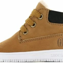 Baby | Babysneakers | Jongens | Brown | Leer | Shoesme | Maat 21