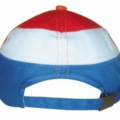 Alternative view of Burco Holland Luxe Kinder Sandwich Cap - 6 Panel Oranje Baseball Cap Met De Nederlandse Leeuw Erop Gedrukt. Baseballcap
