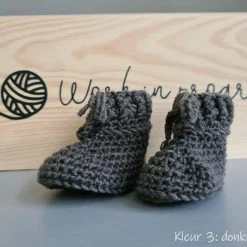 Haaksels&Kralen - Babyslofjes Gehaakt Met Veterstrik - 8 â 9 Cm - Babybooties - 100% Merinowol – Kleur Donker Grijs - Newborn 0 Tot 3 Maanden - Kraamkado - Zwangerschap - Baby Geschenkset - Babyshower - Zwanger 5 Haaksels&Kralen - Babyslofjes Gehaakt Met Veterstrik - 8 â 9 Cm - Babybooties - 100% Merinowol – Kleur Donker Grijs - Newborn 0 Tot 3 Maanden - Kraamkado - Zwangerschap - Baby Geschenkset - Babyshower - Zwanger -JACK & JONES JUNIOR winkel 550x412 17