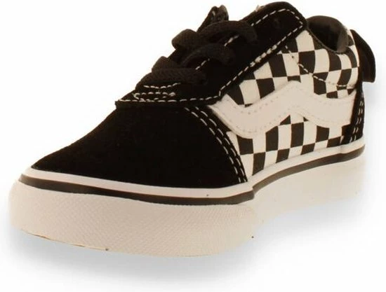 Vans TD Ward Slip-On Checkered Sneakers - Black/True White - Maat 26 49 Vans TD Ward Slip-On Checkered Sneakers - Black/True White - Maat 26 - Afbeelding 47