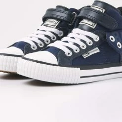 British Knights ROCO Jongetjes Sneakers Hoog - Blauw - Maat 33