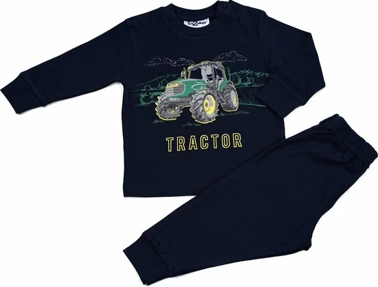 Fun2Wear - Pyjama Tractor - Navy Blauw - Maat 152 - Jongens 3 Fun2Wear - Pyjama Tractor - Navy Blauw - Maat 152 - Jongens