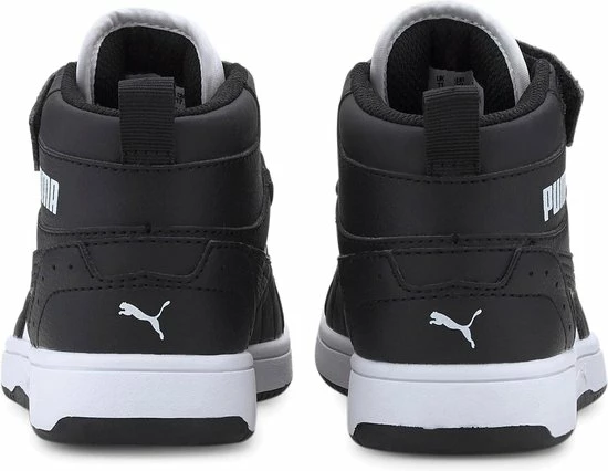 PUMA Rebound JOY AC PS Unisex Sneakers - Black/White - Maat 34 8 PUMA Rebound JOY AC PS Unisex Sneakers - Black/White - Maat 34 - Afbeelding 6
