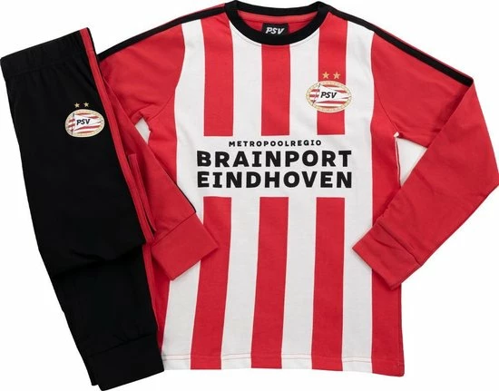 PSV Pyjama Home Rood Wit 20/21 - Maat 110/116 3 PSV Pyjama Home Rood Wit 20/21 - Maat 110/116