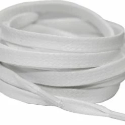 HaberdasheryNL Filling Pieces Veters Wit 120cm - Plat