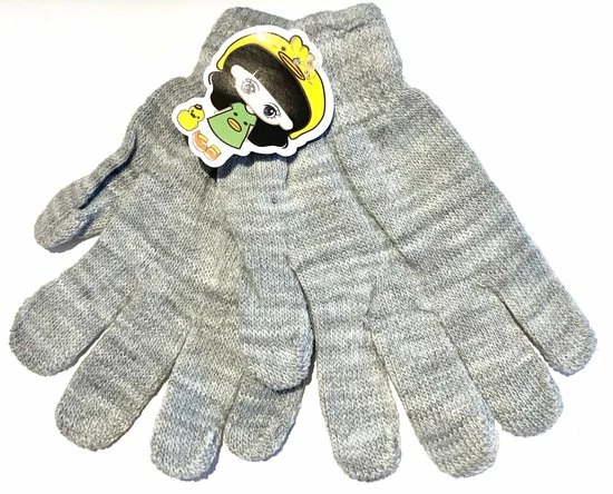 Merk Onbekend Kinder Handschoenen - One Size - Kinderhandschoen - Grijs 3 Merk Onbekend Kinder Handschoenen - One Size - Kinderhandschoen - Grijs