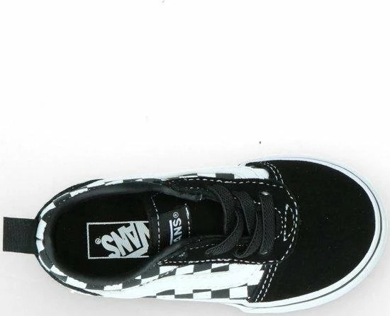 Vans TD Ward Slip-On Checkered Sneakers - Black/True White - Maat 26 39 Vans TD Ward Slip-On Checkered Sneakers - Black/True White - Maat 26 - Afbeelding 37