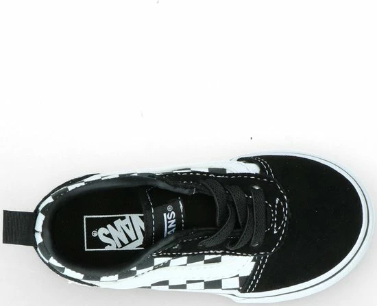 Vans TD Ward Slip-On Checkered Sneakers - Black/True White - Maat 26 30 Vans TD Ward Slip-On Checkered Sneakers - Black/True White - Maat 26 - Afbeelding 28