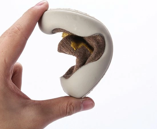 Baby-slofje.nl Anti-Slip Babyschoentjes - Soksloffen - Eerste Loopschoentjes Van Baby-Slofje - Grijs Tijger Maat 22/23 4 Baby-slofje.nl Anti-Slip Babyschoentjes - Soksloffen - Eerste Loopschoentjes Van Baby-Slofje - Grijs Tijger Maat 22/23 - Afbeelding 2