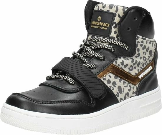 Vingino Senne Mid Sneakers Zwart - Maat 33 14 Vingino Senne Mid Sneakers Zwart - Maat 33 - Afbeelding 12