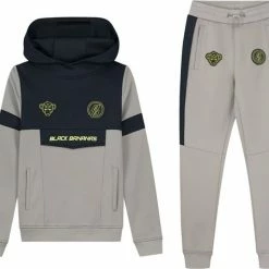 Black Bananas Black Banana's Trainingspak Jr Mist Grijs-164