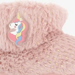 Thu!s Hoge Kinder Pantoffels Met Unicorn - Roze - Maat 35 - Sloffen -JACK & JONES JUNIOR winkel 550x478 3