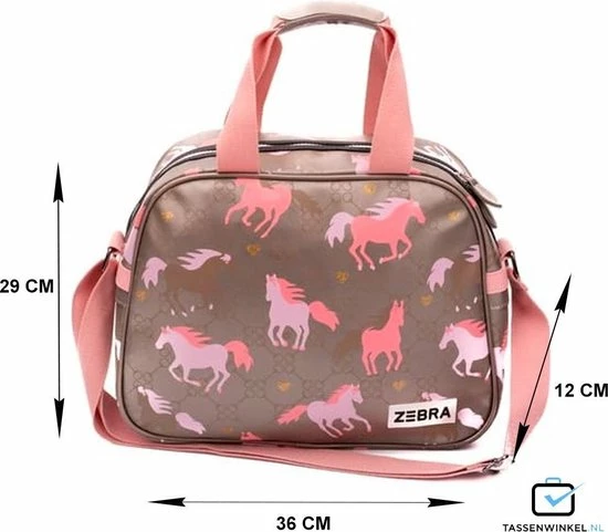 Zebra Trends Kidsbag Girls Hop Galop 5 Zebra Trends Kidsbag Girls Hop Galop - Afbeelding 3