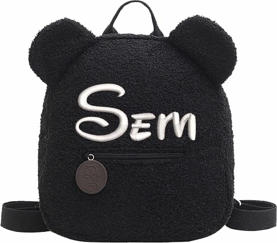 Merkloos Rugtas Teddy Zwart / Geborduurd Met Naam / 7 Verschillende Kleuren Gepersonaliseerd / Teddy Rugzak Kids / Schooltas Met Naam / Tas / Kinderen / Peuter / Kleuter / Teddy Bag / Kind En Baby 3 Merkloos Rugtas Teddy Zwart / Geborduurd Met Naam / 7 Verschillende Kleuren Gepersonaliseerd / Teddy Rugzak Kids / Schooltas Met Naam / Tas / Kinderen / Peuter / Kleuter / Teddy Bag / Kind En Baby