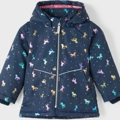 NAME IT NMFMAXI JACKET FOIL UNICORN Meisjes Jas - Maat 104