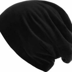 Alternative view of Merkloos Beanie Muts Oversized Kind - Zwart - 1-6 Jaar