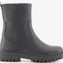 Blue Box Meisjes Enkellaarsjes - Zwart - Maat 34 - Uitneembare Zool -JACK & JONES JUNIOR winkel 550x497