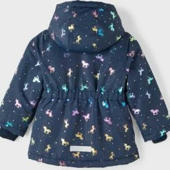 Alternative view of NAME IT NMFMAXI JACKET FOIL UNICORN Meisjes Jas - Maat 104