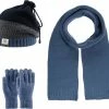 Kitti 3-Delig Winter Set | Muts (Beanie) Met Fleecevoering - Sjaal - Handschoenen | 9-15 Jaar Jongens | K22180-12-04 1 Kitti 3-Delig Winter Set | Muts (Beanie) Met Fleecevoering - Sjaal - Handschoenen | 9-15 Jaar Jongens | K22180-12-04 -JACK & JONES JUNIOR winkel 550x504 3