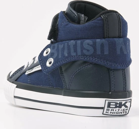 British Knights ROCO Jongetjes Sneakers Hoog - Blauw - Maat 33 6 British Knights ROCO Jongetjes Sneakers Hoog - Blauw - Maat 33 - Afbeelding 4
