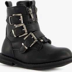 Blue Box Meisjes Biker Boots - Zwart - Maat 24