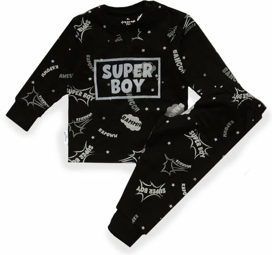 Frogs And Dogs - Pyjama Super Boy - - Maat 170/176 - Jongens 3 Frogs And Dogs - Pyjama Super Boy - - Maat 170/176 - Jongens