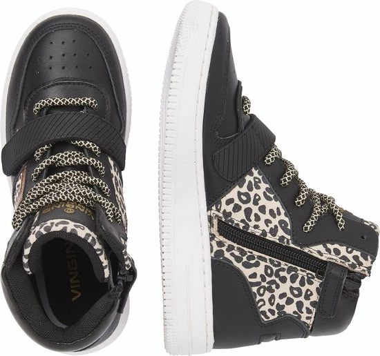 Vingino Senne Mid Sneakers Zwart - Maat 33 20 Vingino Senne Mid Sneakers Zwart - Maat 33 - Afbeelding 18