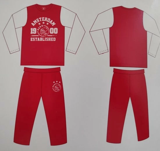 Ajax Pyjama Set - Maat 152/158 3 Ajax Pyjama Set - Maat 152/158