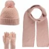 Kitti 3-Delig Winter Set | Muts (Beanie) Met Fleecevoering - Sjaal - Handschoenen | 9-15 Jaar Meisjes | K22180-02-04 | Powder Pink 1 Kitti 3-Delig Winter Set | Muts (Beanie) Met Fleecevoering - Sjaal - Handschoenen | 9-15 Jaar Meisjes | K22180-02-04 | Powder Pink -JACK & JONES JUNIOR winkel 550x536 2