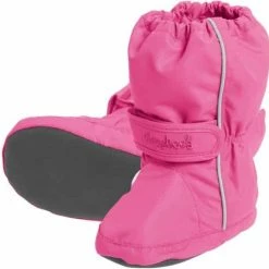Playshoes - Thermische Winterlaarzen Voor Kinderen Met Trekkoord - Roze - Maat 20-21EU