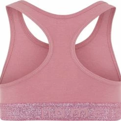 Alternative view of NAME IT KIDS NKFSHORT TOP 2P HEATHER ROSE LUREX NOOS Meisjes Top - Maat 158-164