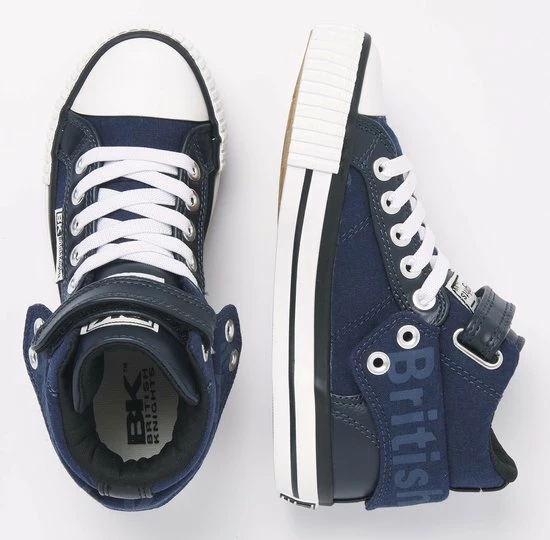 British Knights ROCO Jongetjes Sneakers Hoog - Blauw - Maat 33 4 British Knights ROCO Jongetjes Sneakers Hoog - Blauw - Maat 33 - Afbeelding 2