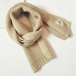 TS Store New Season Gebreide Katoenen Kinderen/ Baby / Jongens / Meisjes Sjaal Van 100% Katoen Winter/herfst Kleur: Beige 7 TS Store New Season Gebreide Katoenen Kinderen/ Baby / Jongens / Meisjes Sjaal Van 100% Katoen Winter/herfst Kleur: Beige -JACK & JONES JUNIOR winkel 550x547 3